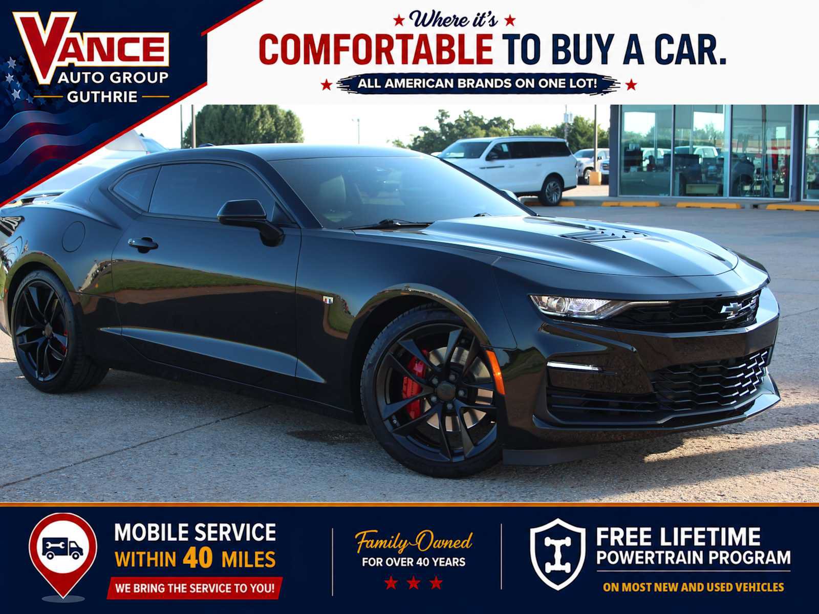 Used 2023 Chevrolet Camaro SS RWD image 1