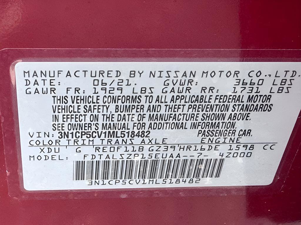 Used 2021 Nissan Kicks SV FWD image 41