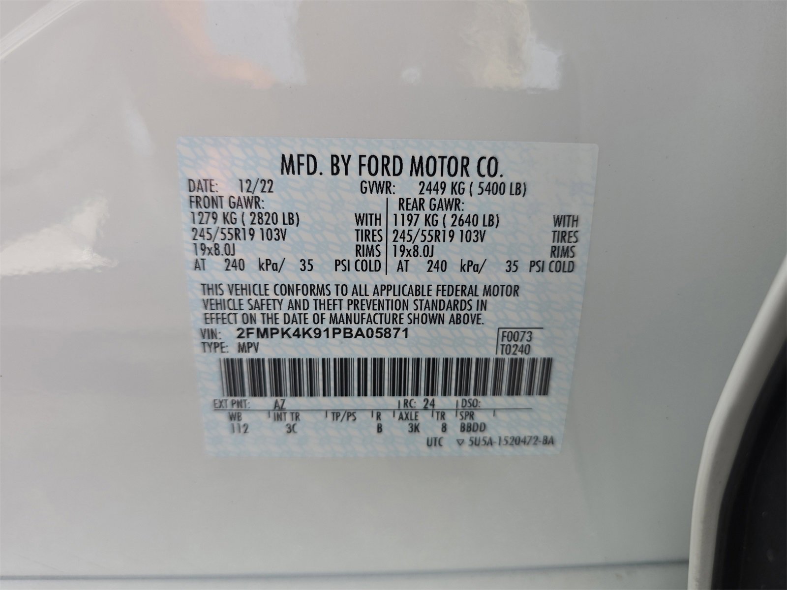 Used 2023 Ford Edge Titanium image 30