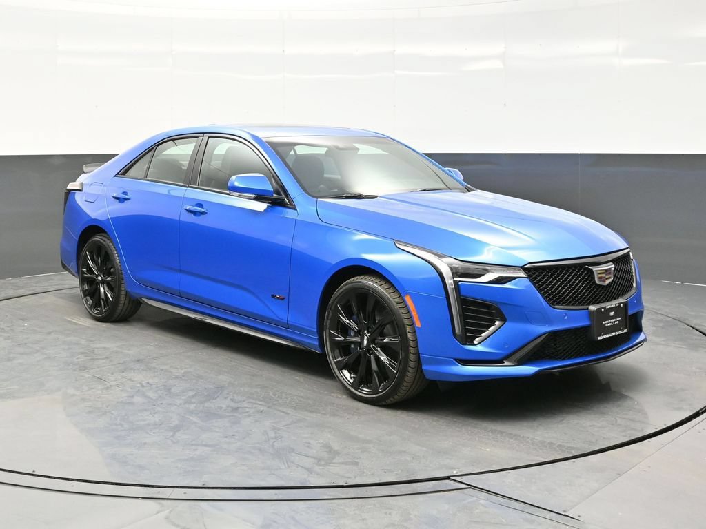 New 2025 Cadillac CT4 V w/ LPO, ONYX Package AWD/4WD image 1