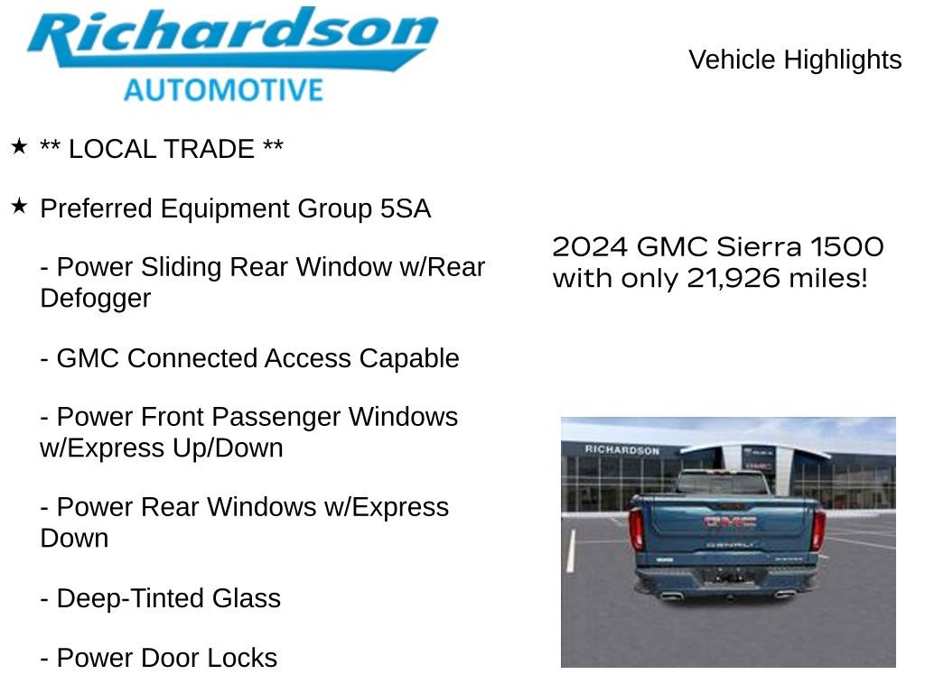 Used 2024 GMC Sierra 1500 Denali w/ Technology Package image 11