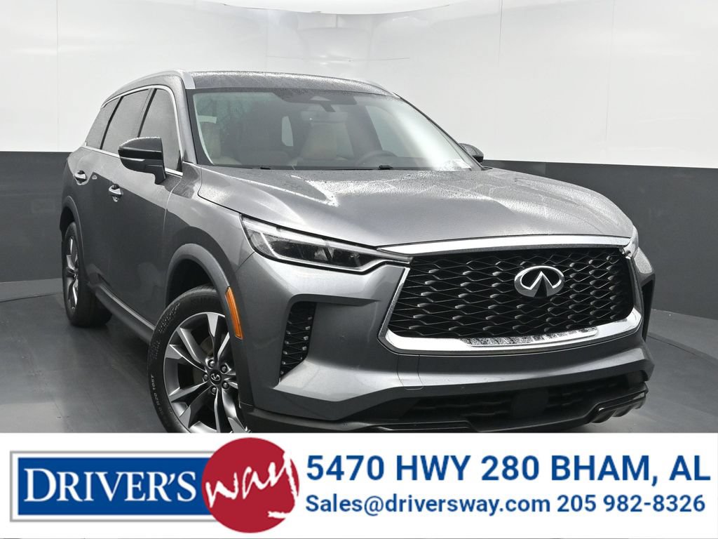 Used 2023 INFINITI QX60 Luxe w/ Cargo Package FWD image 1