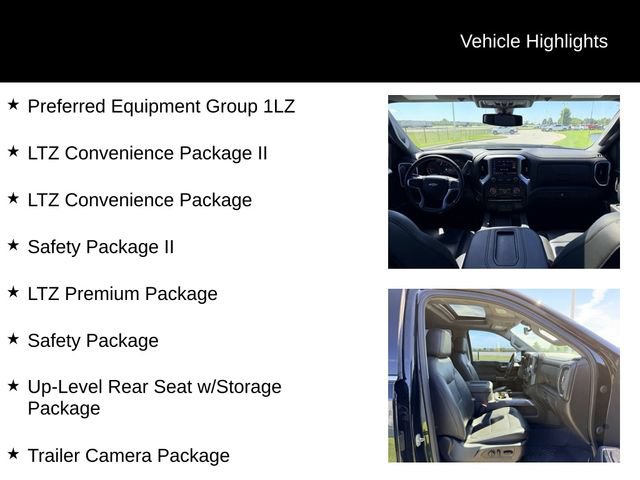 Used 2020 Chevrolet Silverado 1500 LTZ w/ LTZ Premium Package AWD/4WD image 12