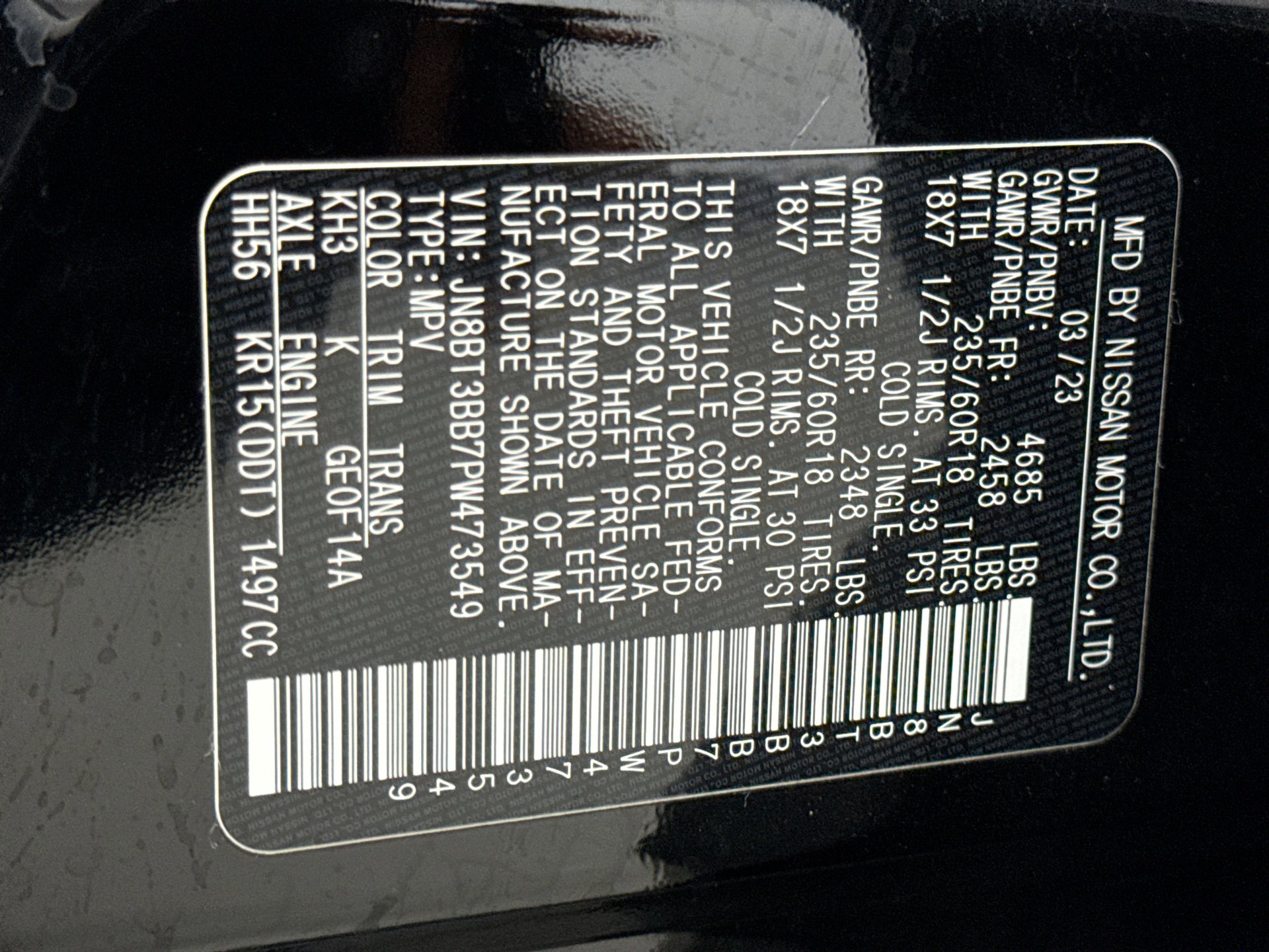 Used 2023 Nissan Rogue SV image 23