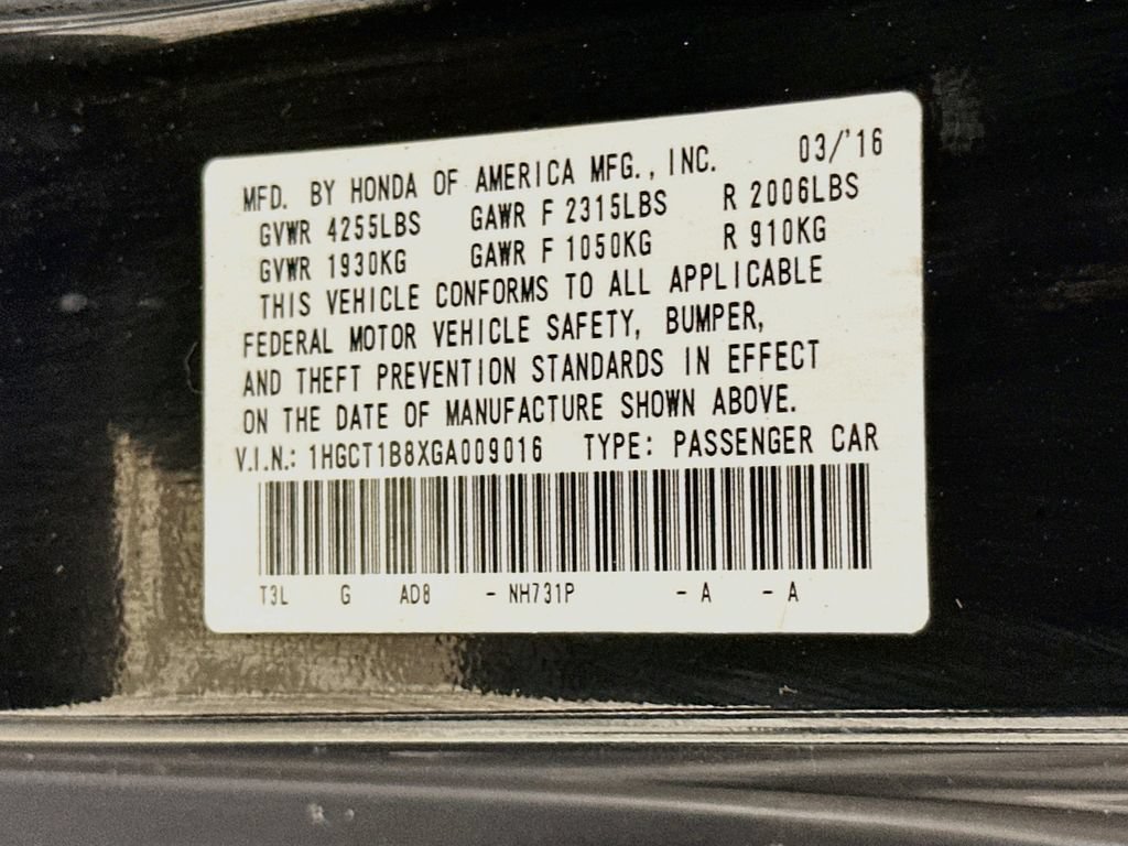 Used 2016 Honda Accord EX-L image 38