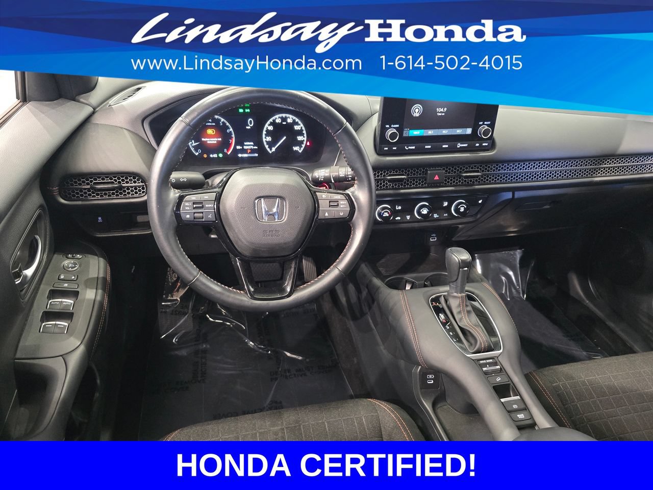 Certified 2025 Honda HR-V Sport image 14