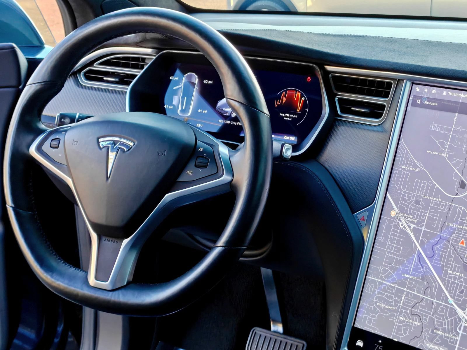 Used 2017 Tesla Model X 100D AWD/4WD image 19
