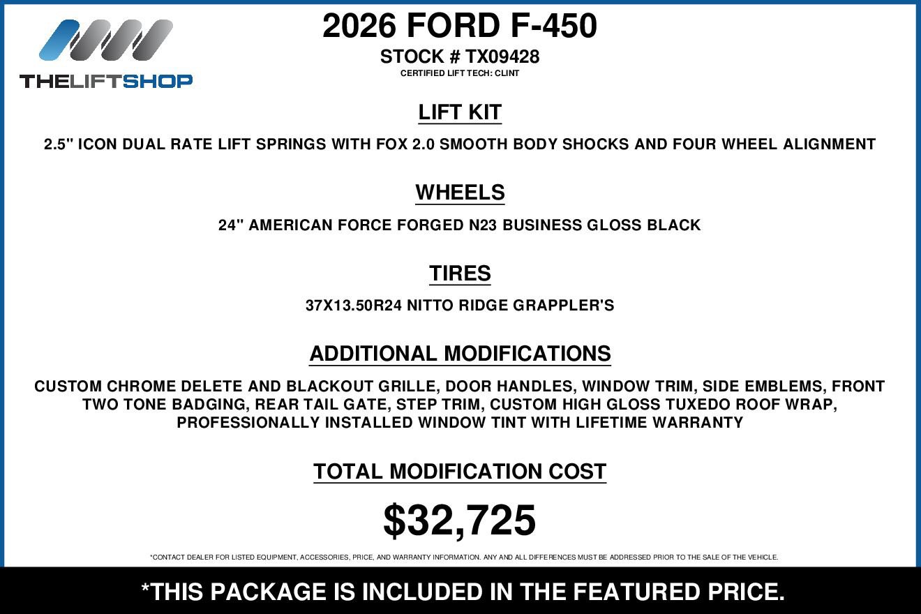 Used 2026 Ford F450 Platinum AWD/4WD image 2