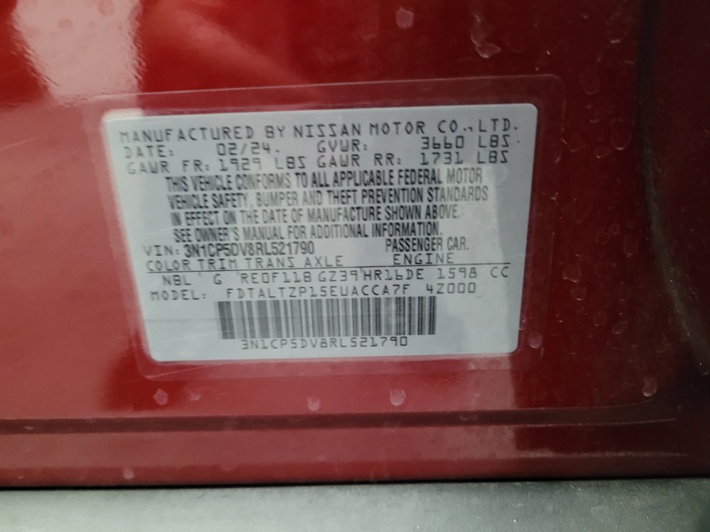Used 2024 Nissan Kicks SR w/ SR Premium Package FWD image 33