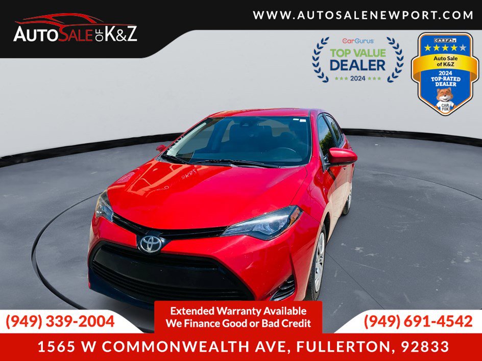 Used 2017 Toyota Corolla LE w/ Carpet Mat Package (TMS)