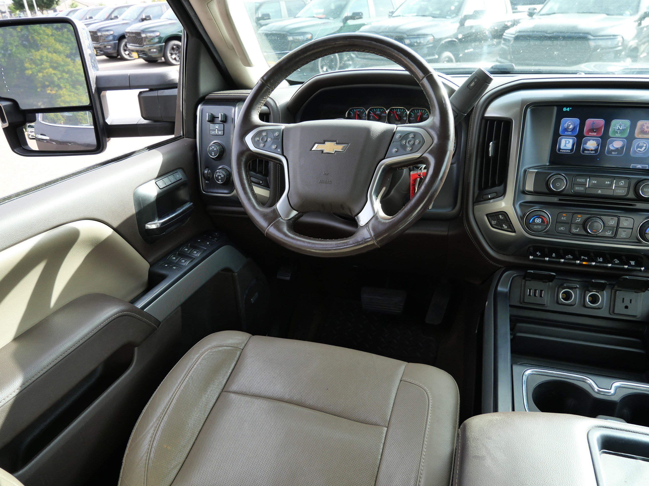Used 2015 Chevrolet Silverado 3500 LTZ w/ Duramax Plus Package AWD/4WD image 9
