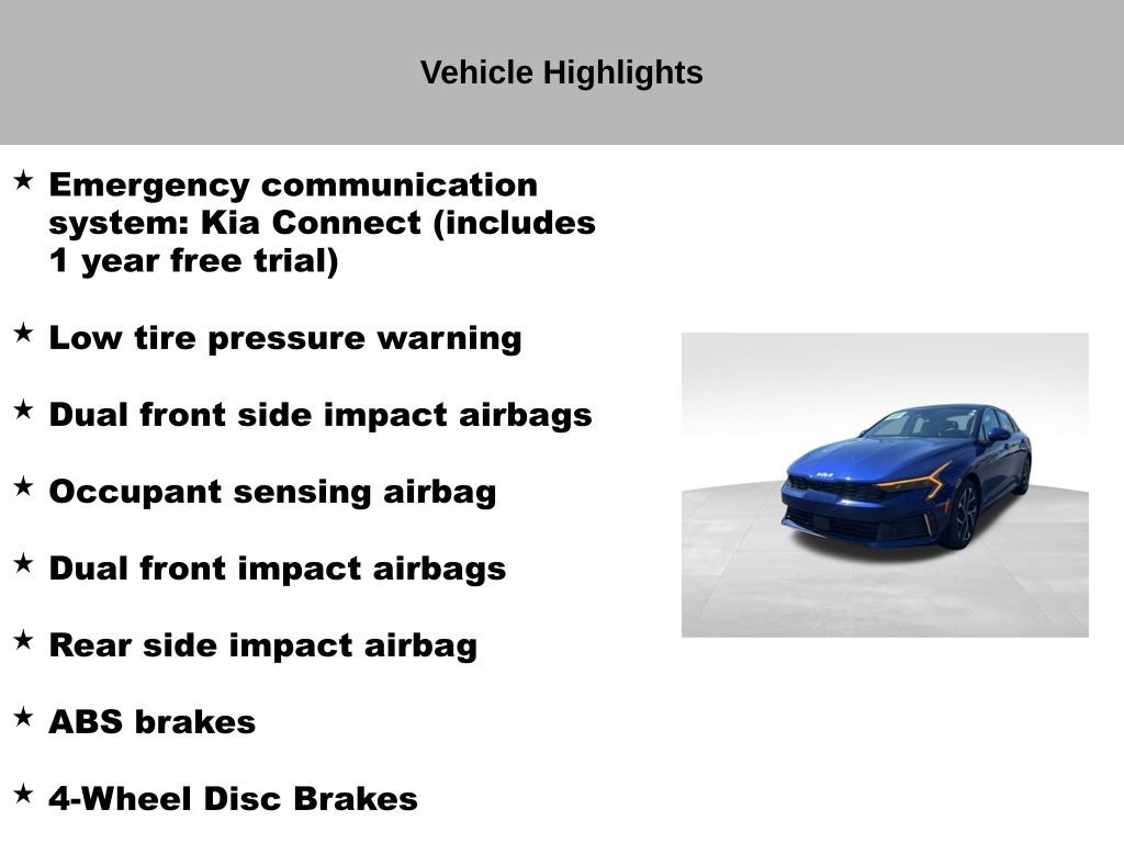 Certified 2025 Kia K5 EX FWD image 37