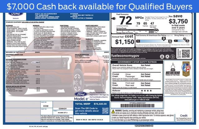 New 2025 Ford F150 Lightning Flash image 5