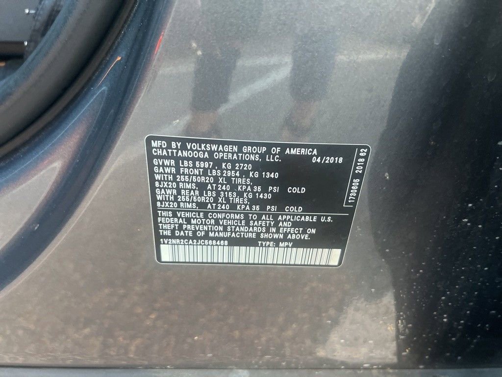 Used 2018 Volkswagen Atlas SEL Premium image 18