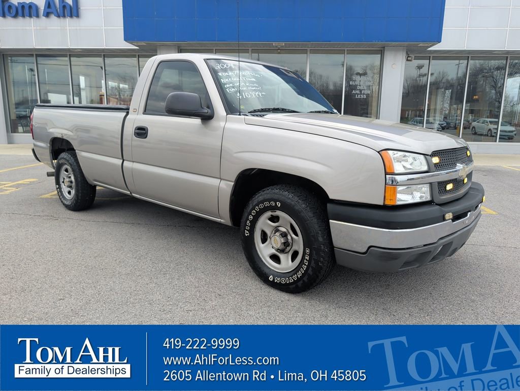 Used 2004 Chevrolet Silverado 1500 W/T w/ Light Duty Power Package