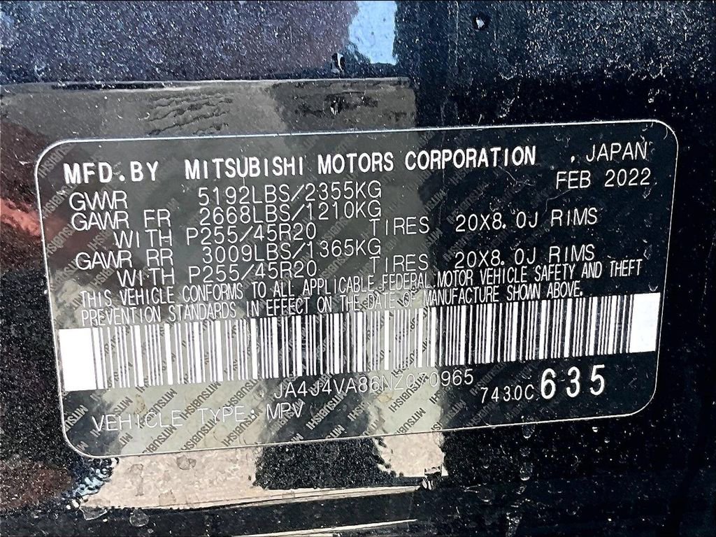 Used 2022 Mitsubishi Outlander SEL AWD/4WD image 30
