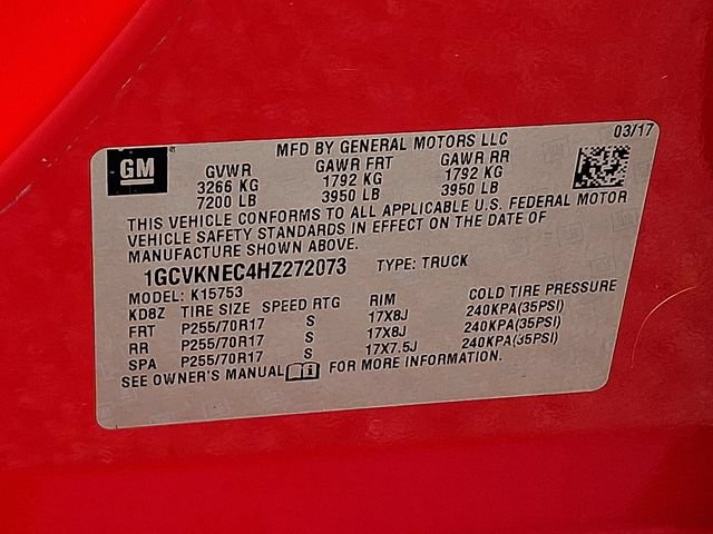 Used 2017 Chevrolet Silverado 1500 W/T w/ WT Convenience Package AWD/4WD image 28