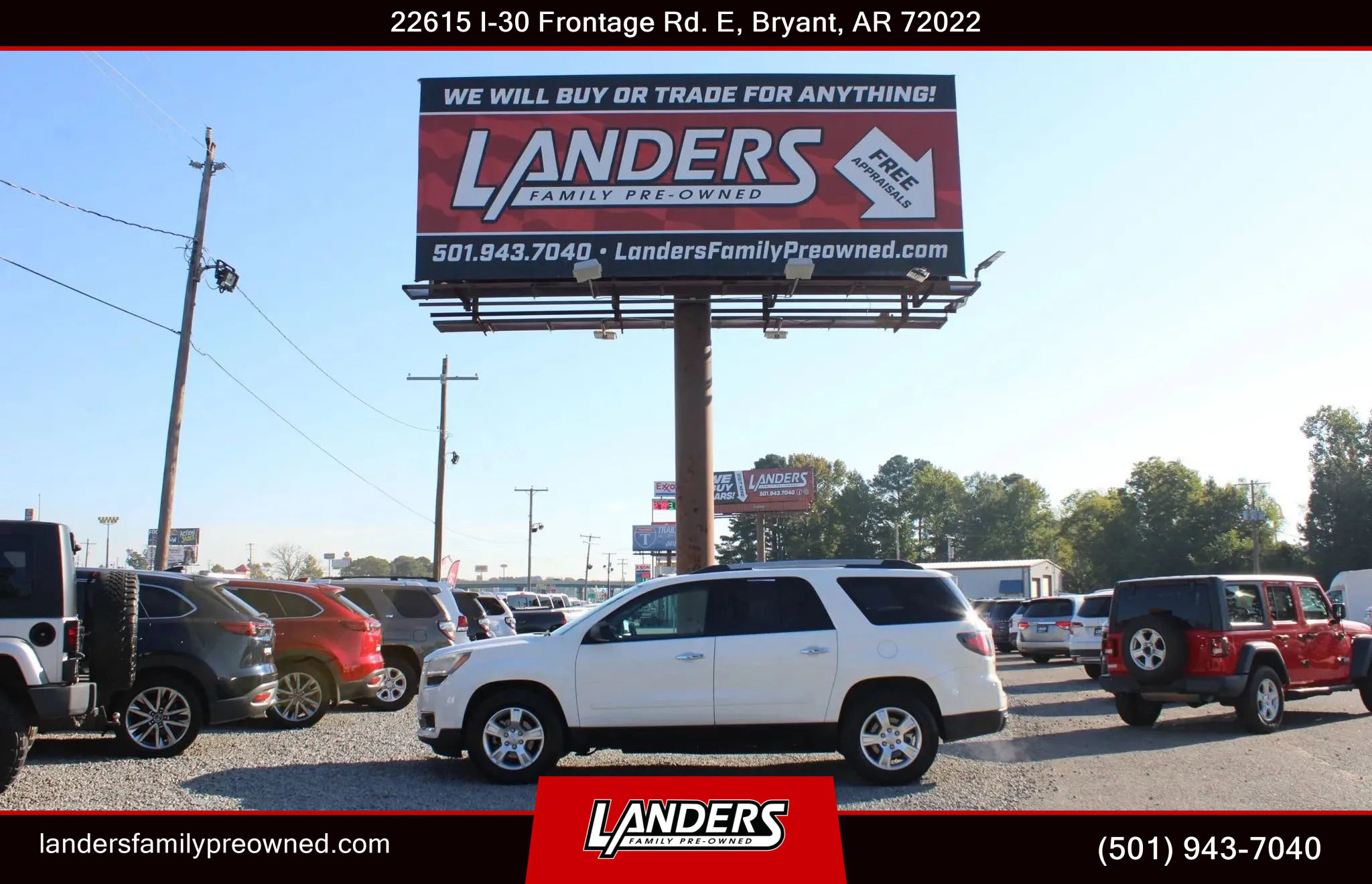 Used 2015 GMC Acadia SLE image 1