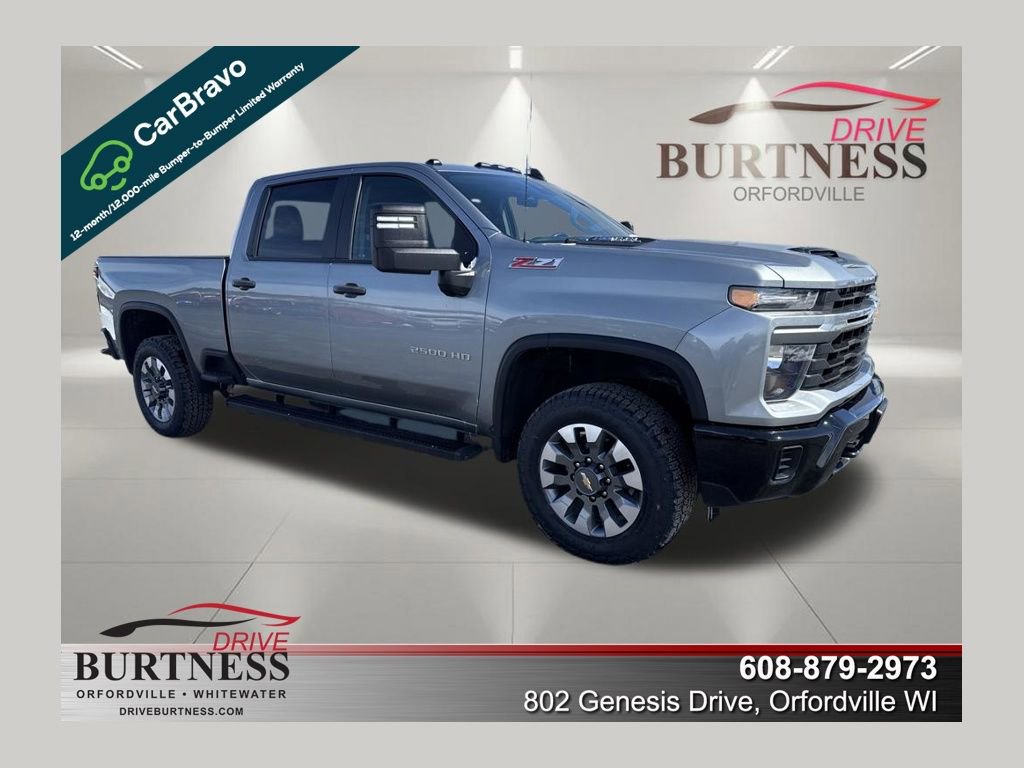 Certified 2024 Chevrolet Silverado 2500 Custom w/ Custom Convenience Package