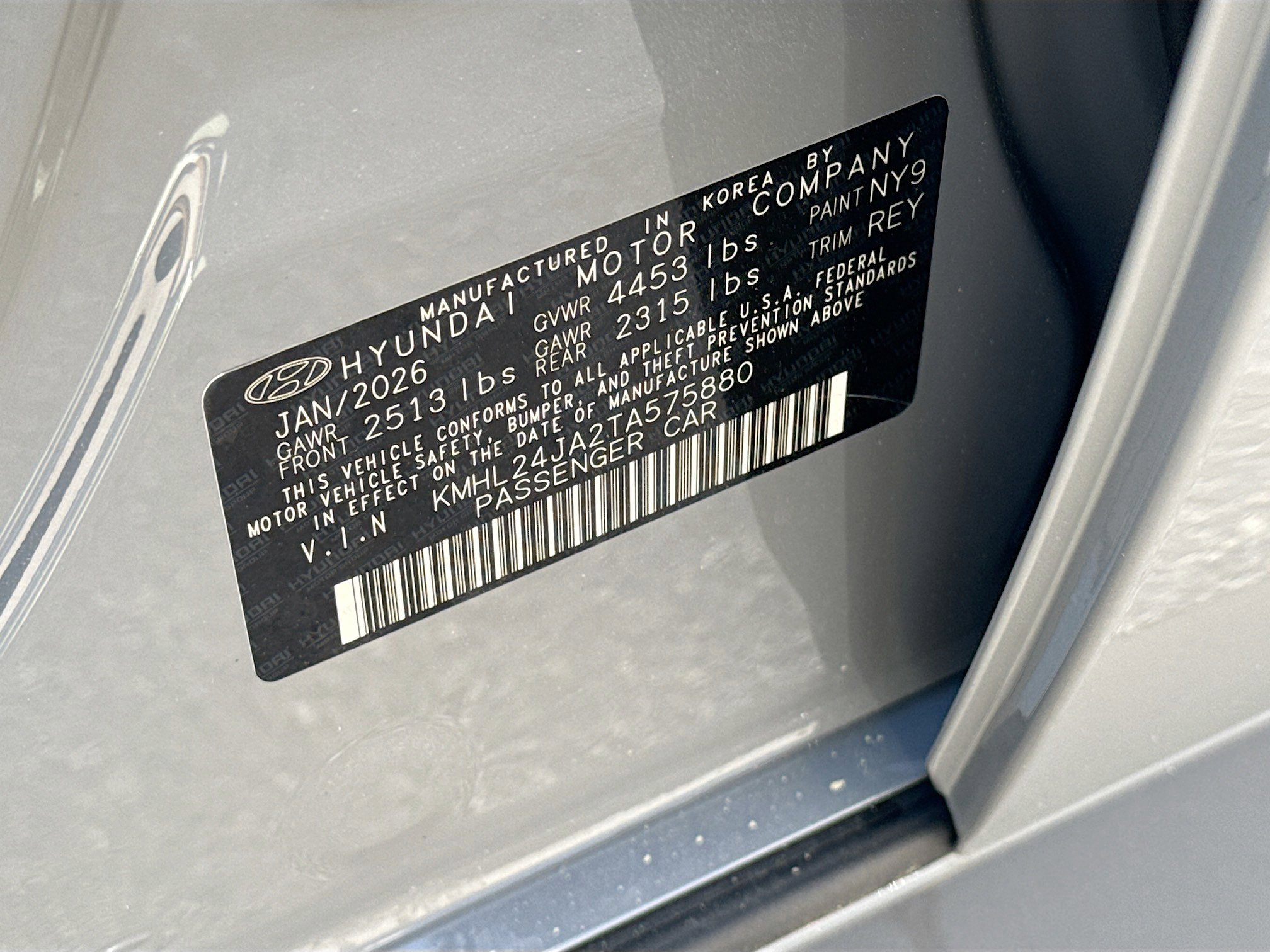 New 2026 Hyundai Sonata SE image 25