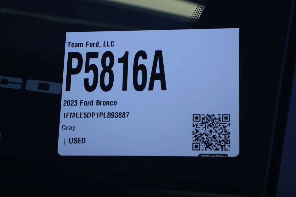 Certified 2023 Ford Bronco Wildtrak image 30