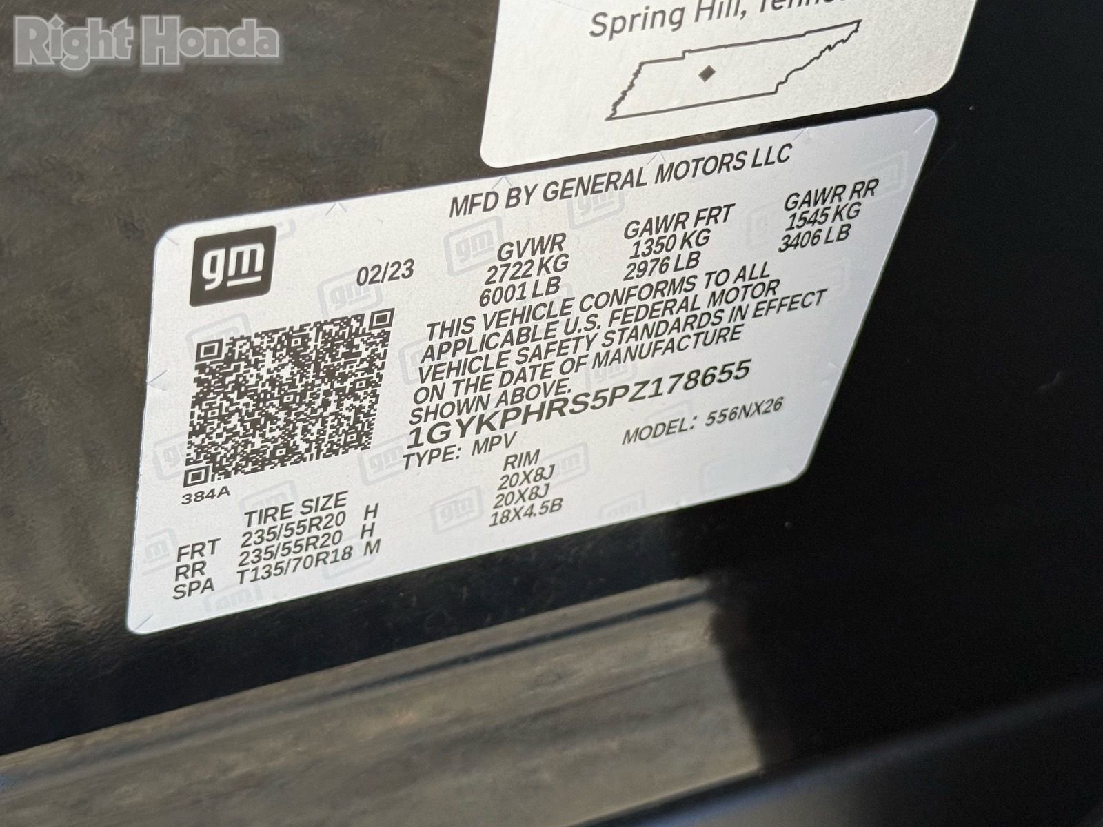 Used 2023 Cadillac XT6 Sport w/ Platinum Package image 32