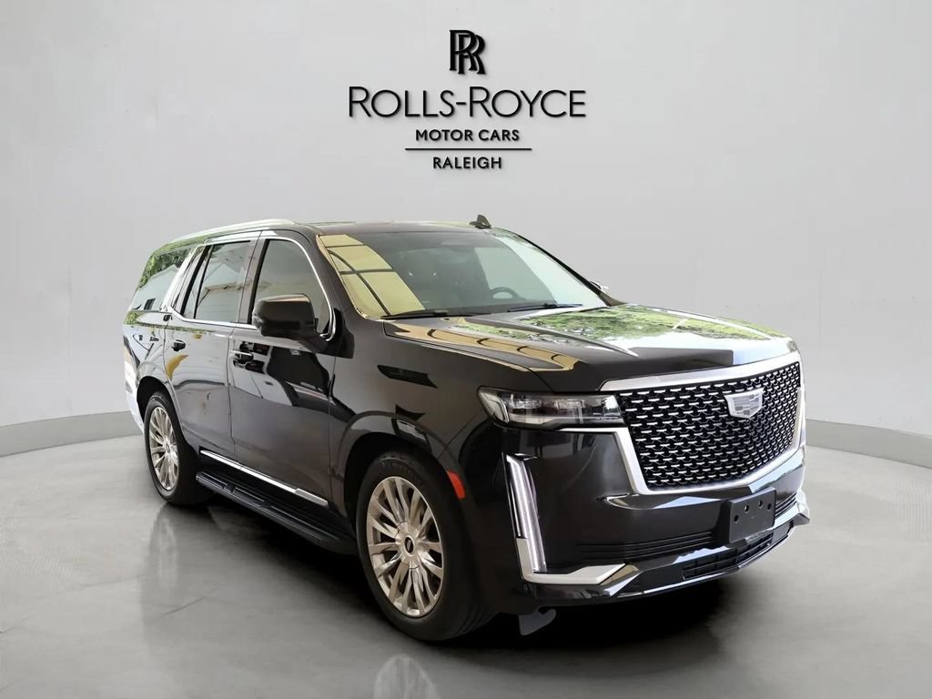Used 2021 Cadillac Escalade Premium Luxury w/ Driver Assist Tech Package AWD/4WD image 3