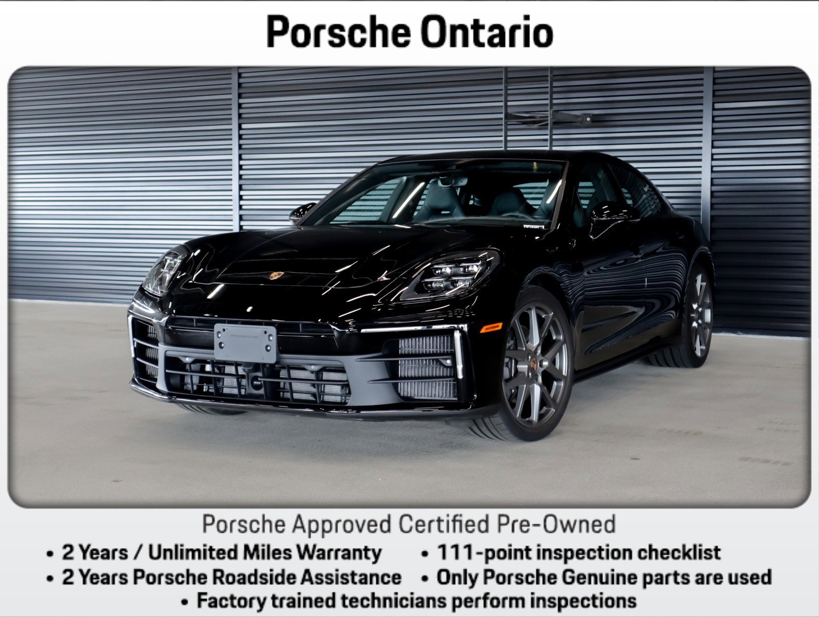 Certified 2025 Porsche Panamera image 1