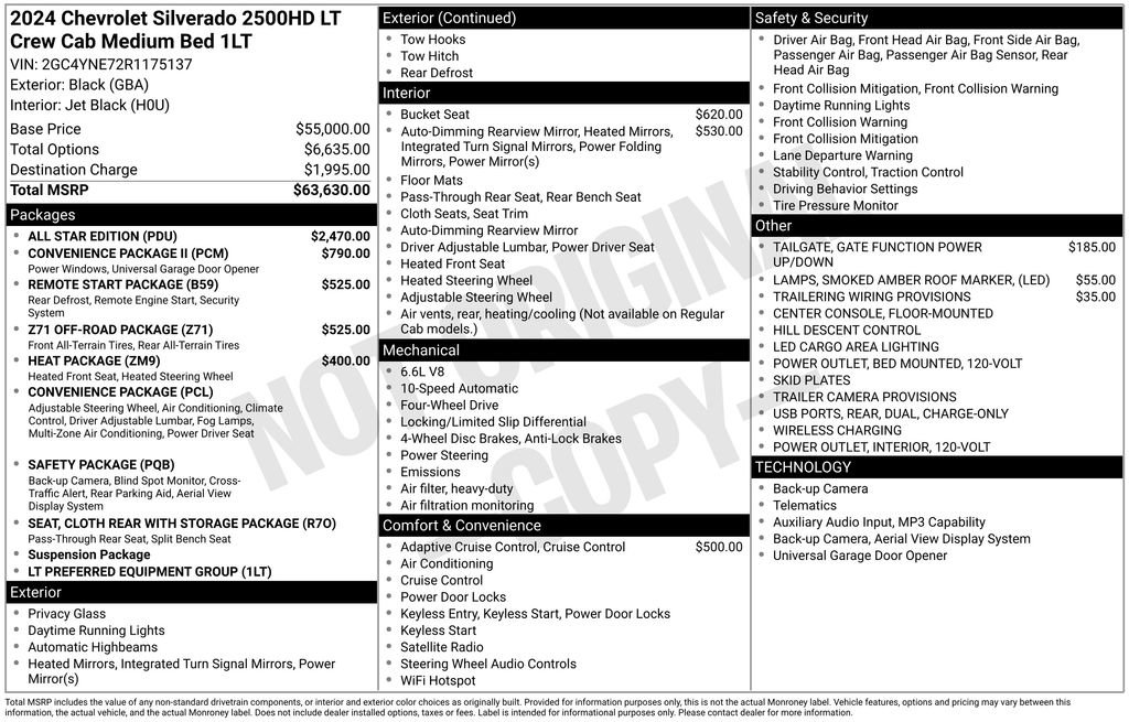 Certified 2024 Chevrolet Silverado 2500 LT w/ All Star Edition AWD/4WD image 6