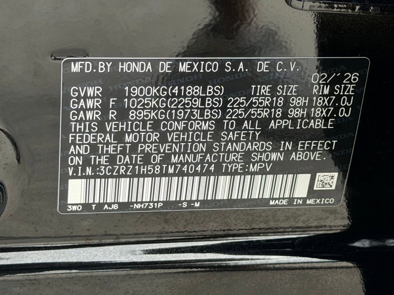 Used 2026 Honda HR-V Sport image 17