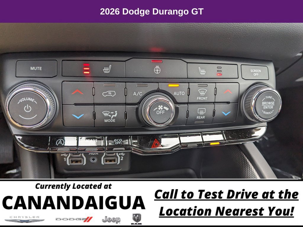 New 2026 Dodge Durango GT w/ Blacktop Package AWD/4WD image 19