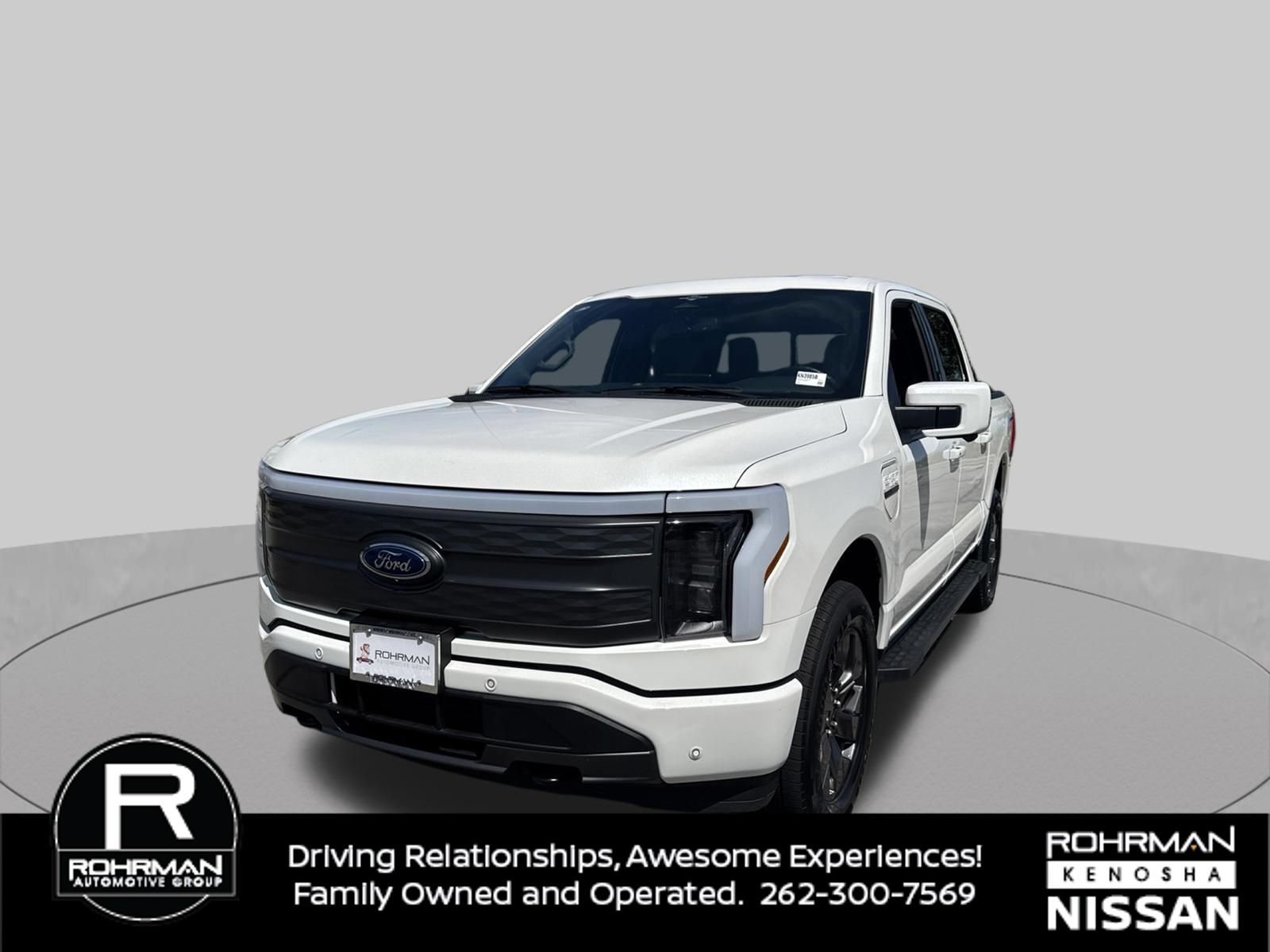 Used 2023 Ford F150 Lightning Lariat w/ Tow Technology Package AWD/4WD image 1