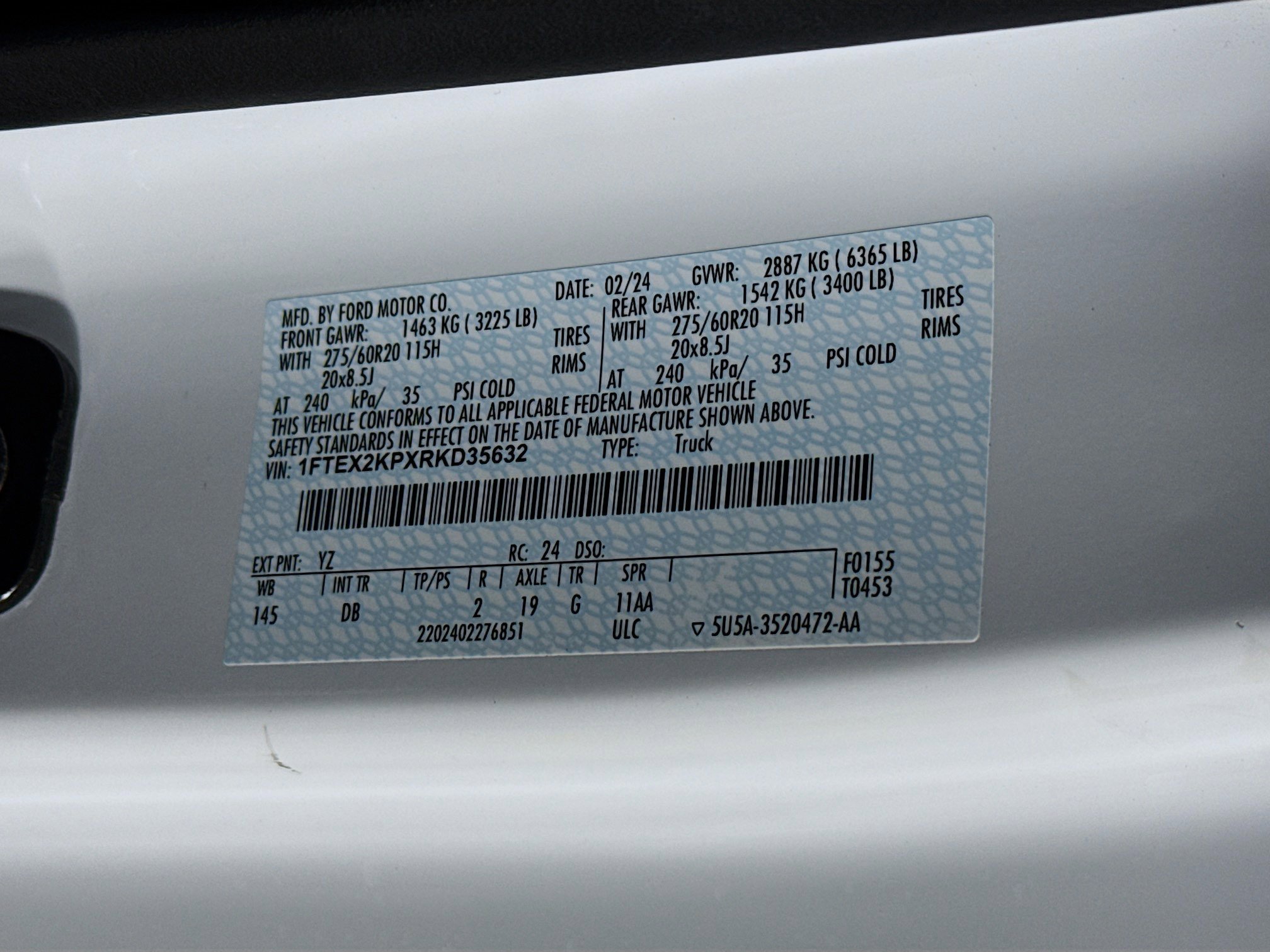 Used 2024 Ford F150 STX image 37