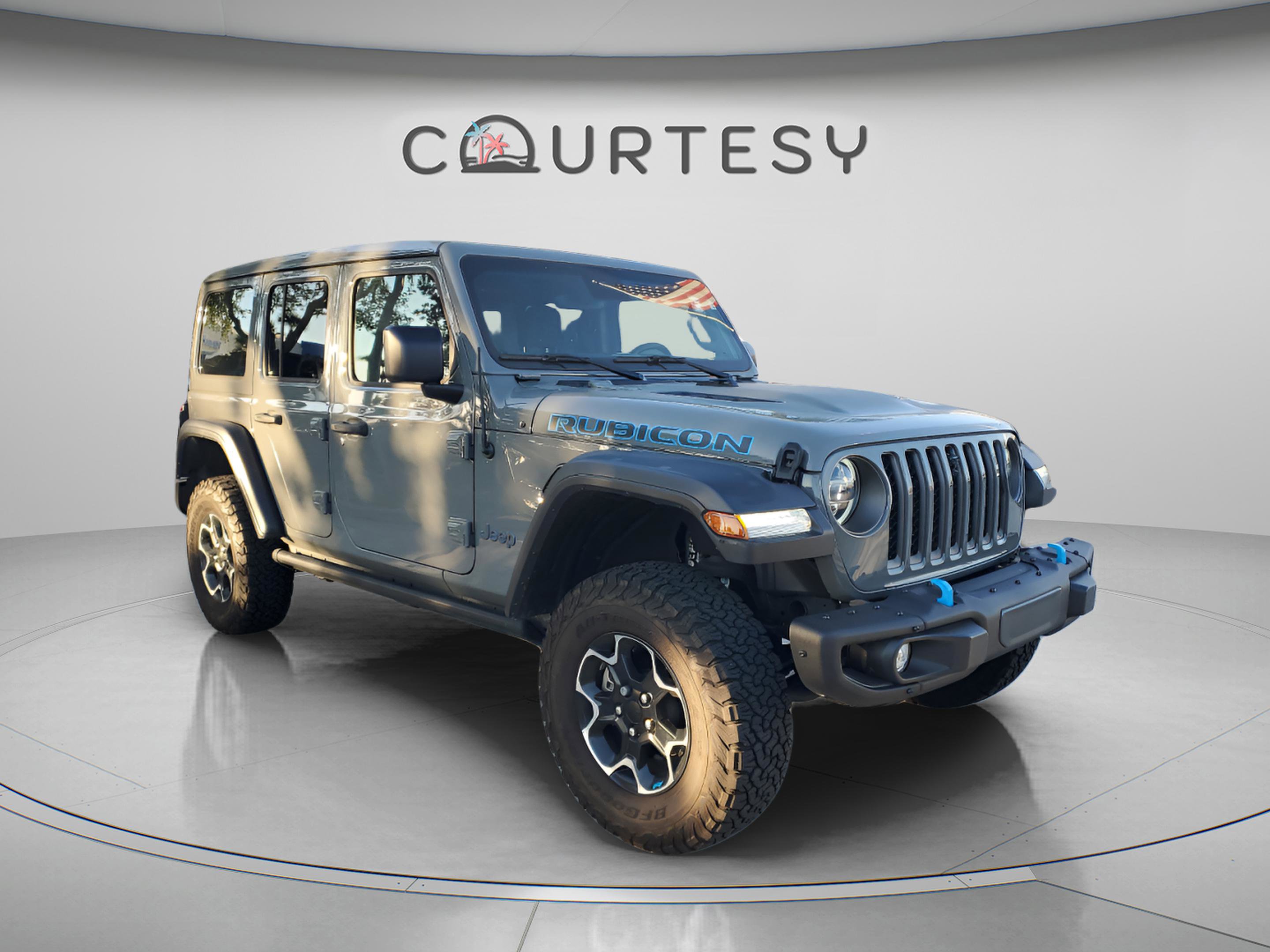 Used 2022 Jeep Wrangler Unlimited Rubicon 4xe w/ Steel Bumper Group image 4