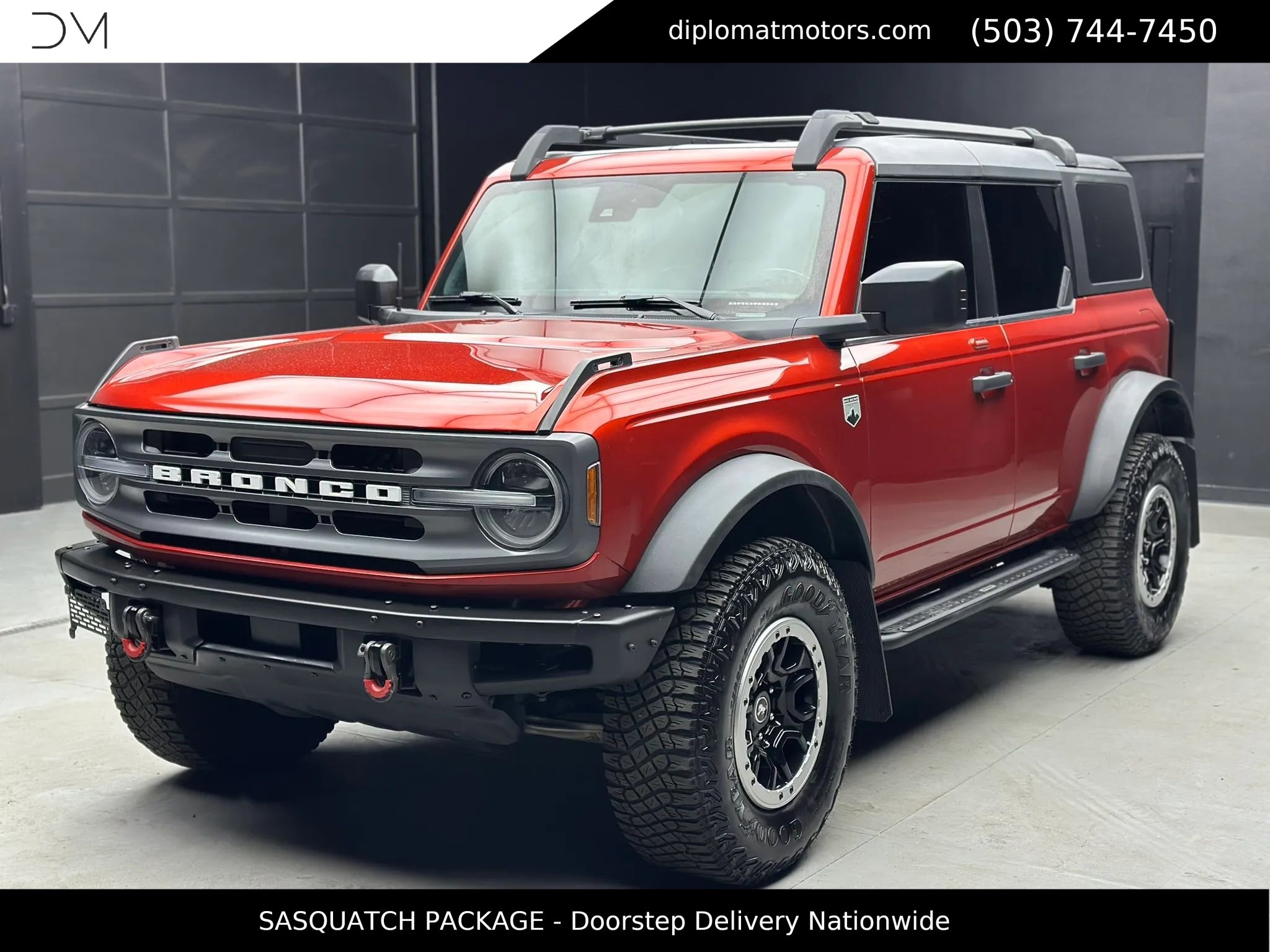 Used 2022 Ford Bronco Big Bend w/ Sasquatch Package