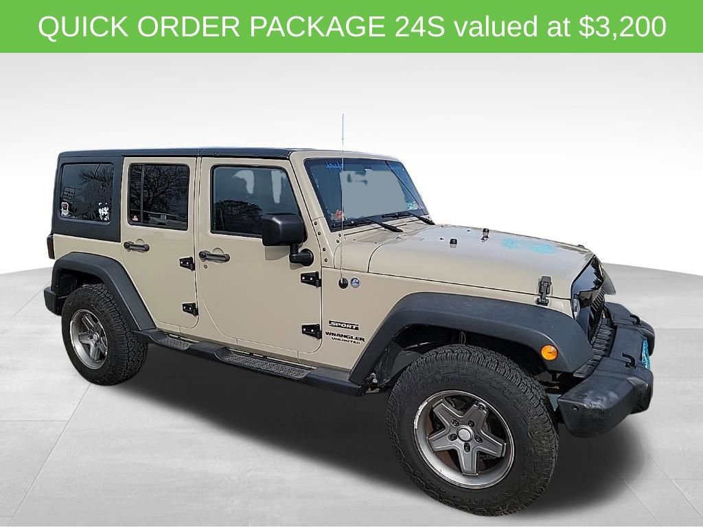 Used 2017 Jeep Wrangler Unlimited Sport w/ Quick Order Package 24S image 3