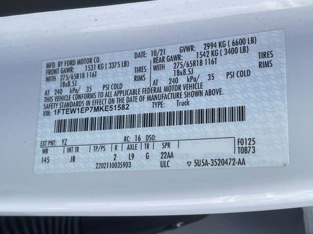 Used 2021 Ford F150 XL w/ STX Appearance Package image 24