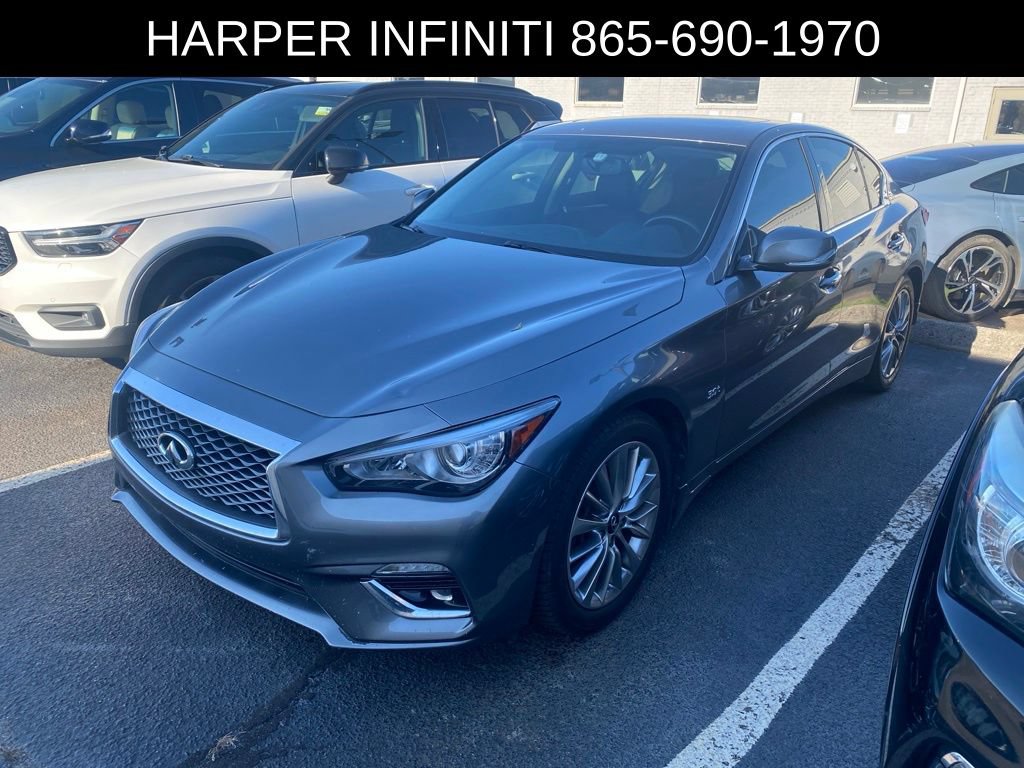 Used 2019 INFINITI Q50 Luxe w/ Essential Package (3.0T Luxe) AWD/4WD image 1