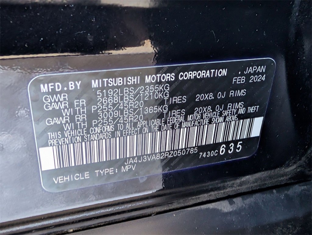 Used 2024 Mitsubishi Outlander SE Black Edition image 34