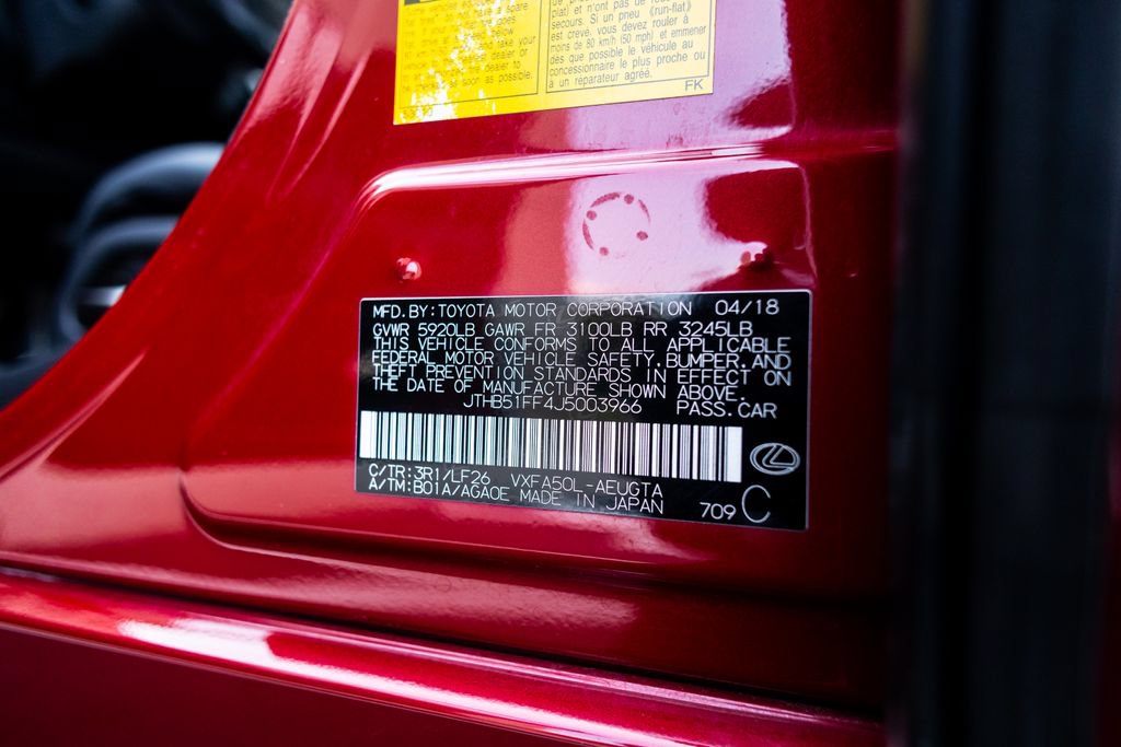 Used 2018 Lexus LS 500 F Sport w/ Accessory Package (Z2) RWD image 62