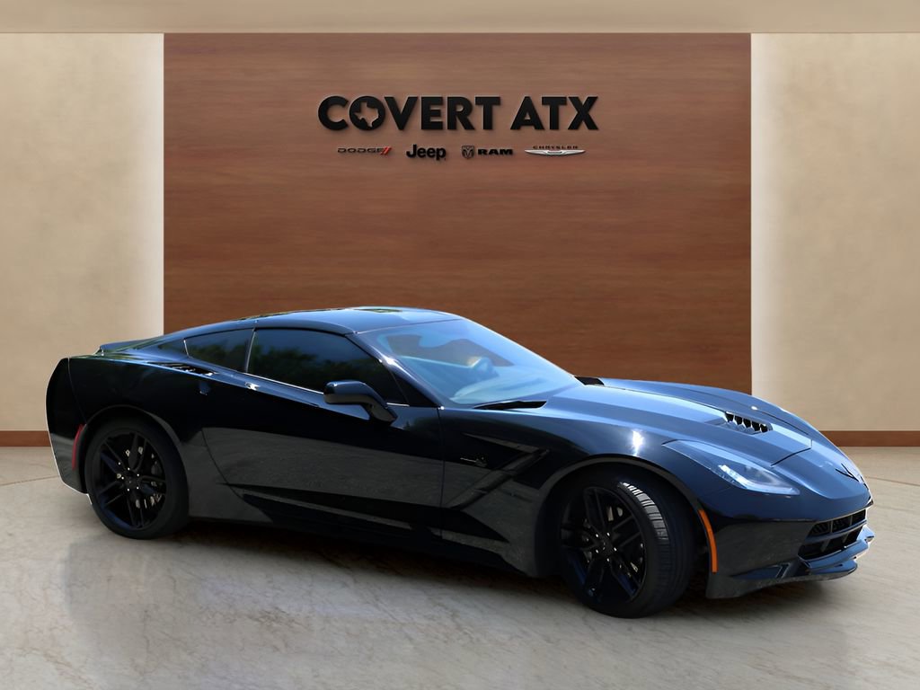 Used 2019 Chevrolet Corvette Stingray Coupe w/ Carbon Flash Badge Package RWD image 6
