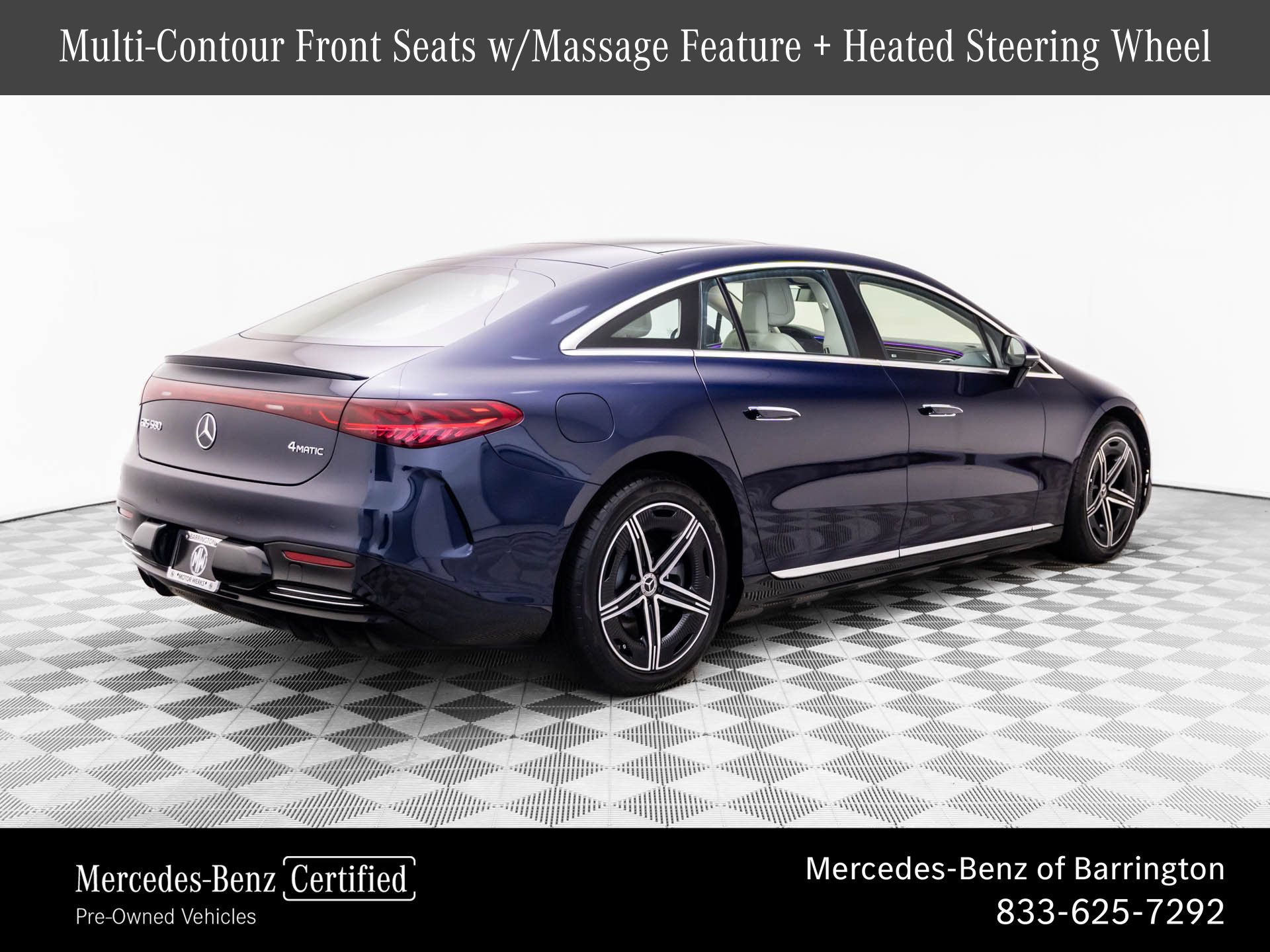 Used 2023 Mercedes-Benz EQS 580 4MATIC Sedan image 5