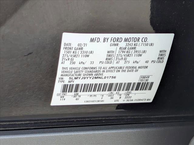 Used 2021 Lincoln Aviator Black Label Grand Touring image 22