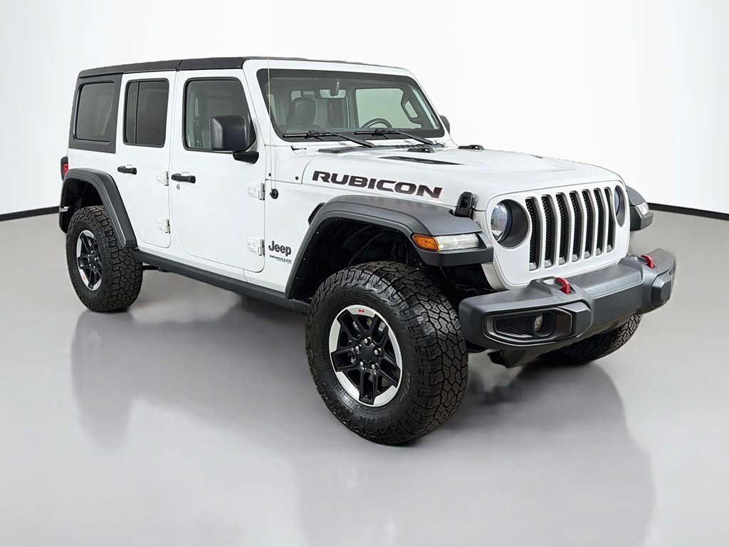 Used 2021 Jeep Wrangler Unlimited Rubicon w/ Uconnect 4C Nav & Sound Group AWD/4WD image 40