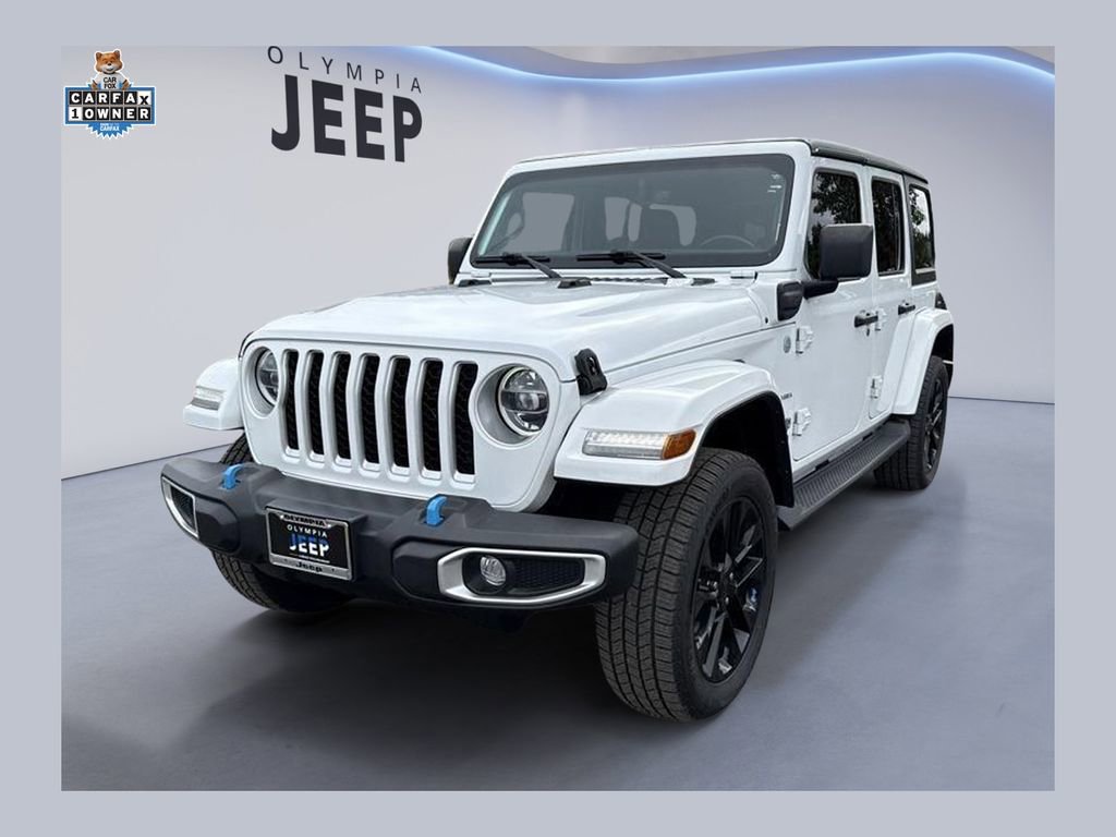 Certified 2022 Jeep Wrangler Unlimited Sahara w/ Cold Weather Group image 1