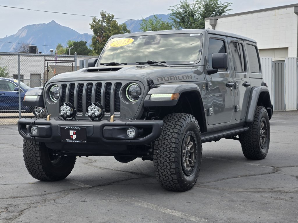 Used 2023 Jeep Wrangler Unlimited Rubicon 392 w/ Trailer Tow Package AWD/4WD image 3