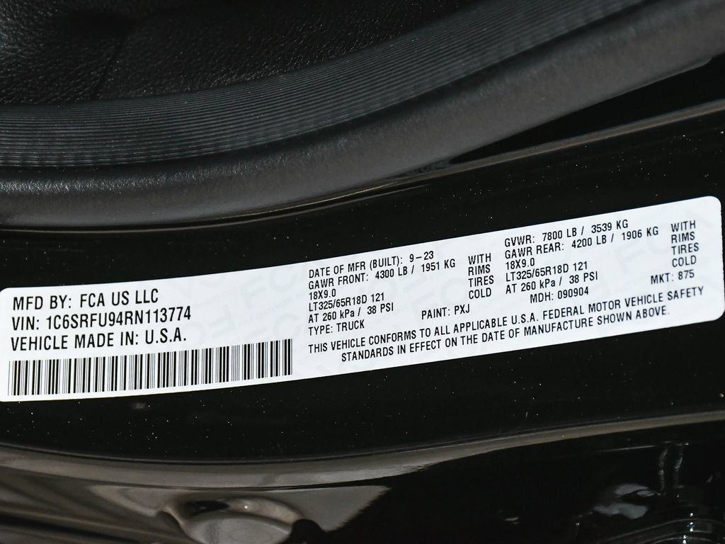 Used 2024 RAM 1500 TRX w/ TRX Level 2 Equipment Group AWD/4WD image 16