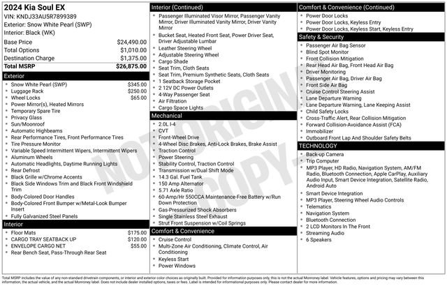 Certified 2024 Kia Soul EX FWD image 36