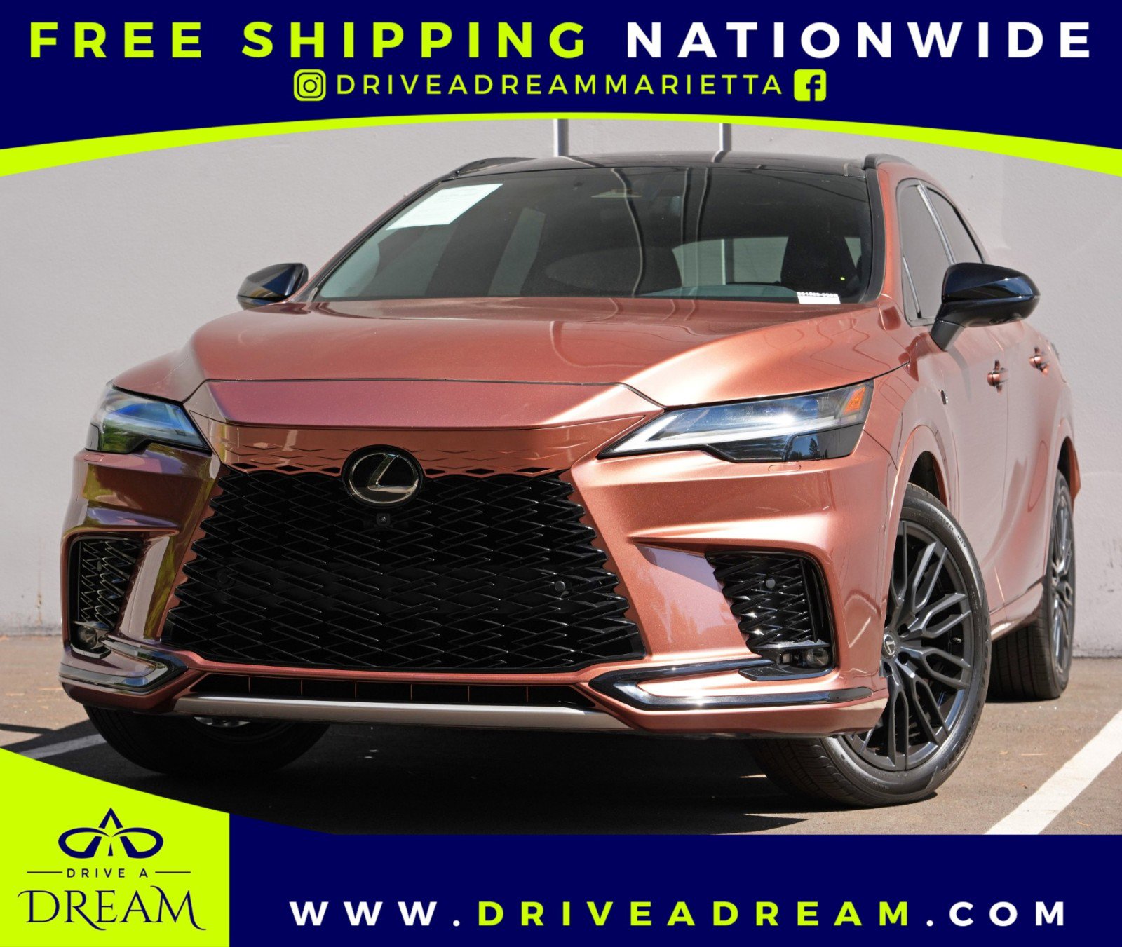 Used 2023 Lexus RX 500h F Sport w/ Cold Area Package AWD/4WD image 1