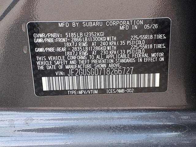 New 2026 Subaru Crosstrek 2.5i Sport w/ Crosstrek Mirror Package AWD/4WD image 10